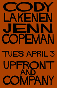 Cody Lakenen, Jenn Copeman